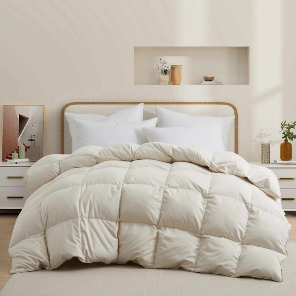 Puredown Goose Feather And Down Comforter