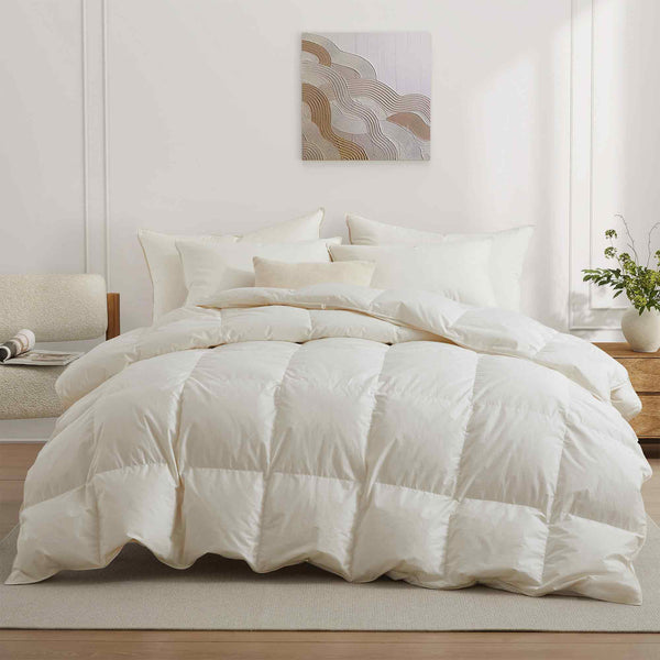 Puredown Organic Cotton Down Comforter