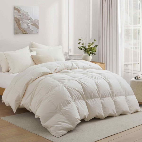 Puredown Organic Cotton Down Comforter