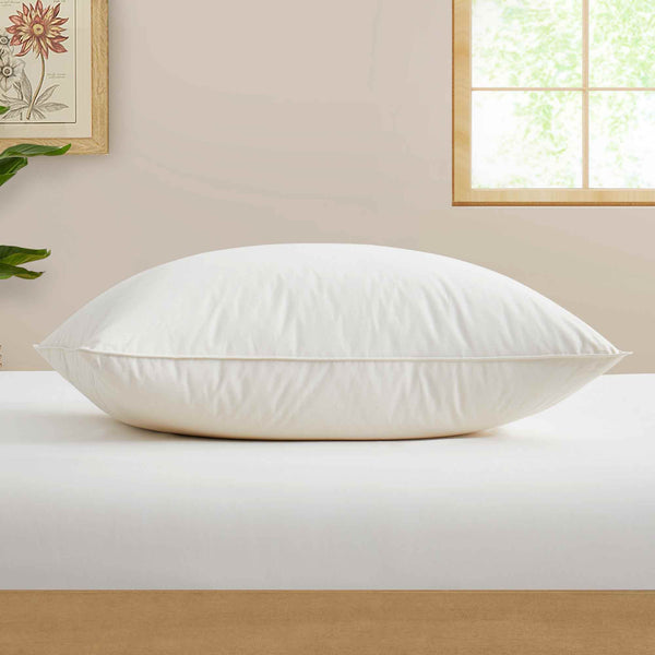 Puredown Organic Cotton Down Pillow