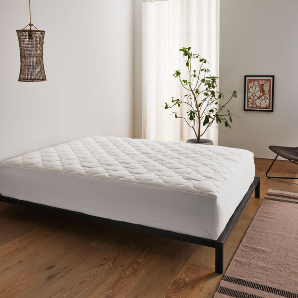 Puredown Organic Cotton Waterproof Mattress Pad