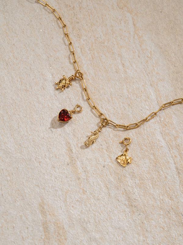 Purelei Flex Rotes Herz Charm Charms U0026 Anhänger