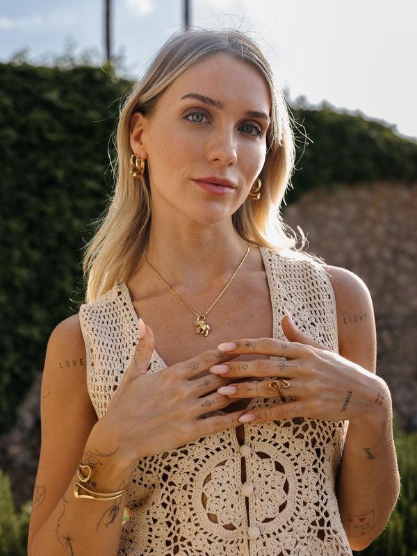 Purelei Flowing Strength Elefant Charm Charms U0026 Anhänger