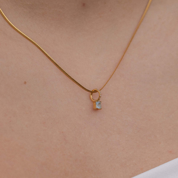 Purelei Geburtsstein März Aquamarin Charms U0026 Anhänger