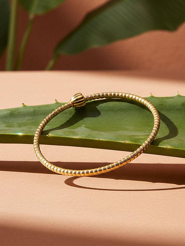 Purelei Lei Charm Armreif Mit Zwei Stopper-Charms Armbänder