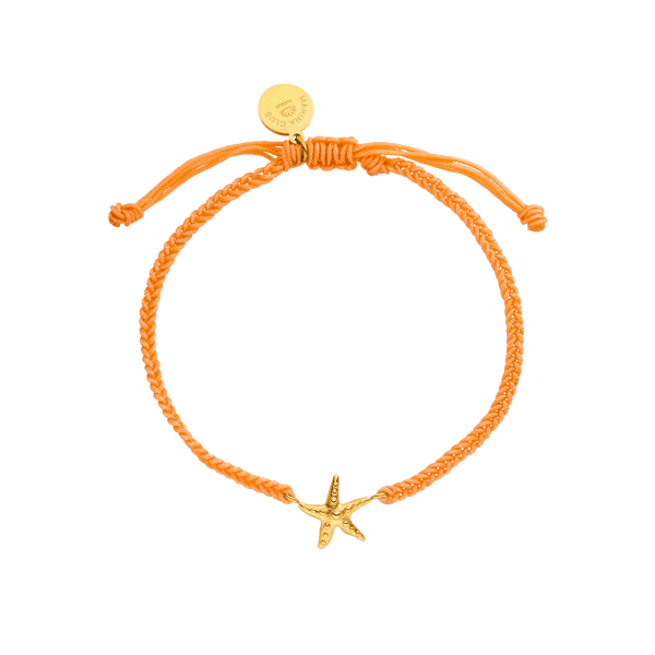 Purelei Mahina Club Beach Star Orange Armband Armbänder