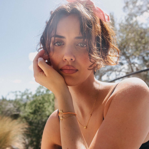 Purelei Mahina Club Beach Star Orange Armband Armbänder