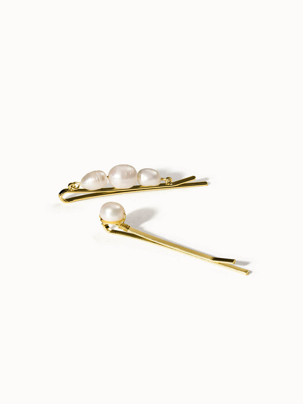 purelei Mahina Club Pearls of Nature Haarpin Set Haarklammern -nadeln u0026 -clips