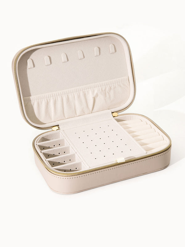 purelei Premium Schmuck Box Beige Schmuckschatullen