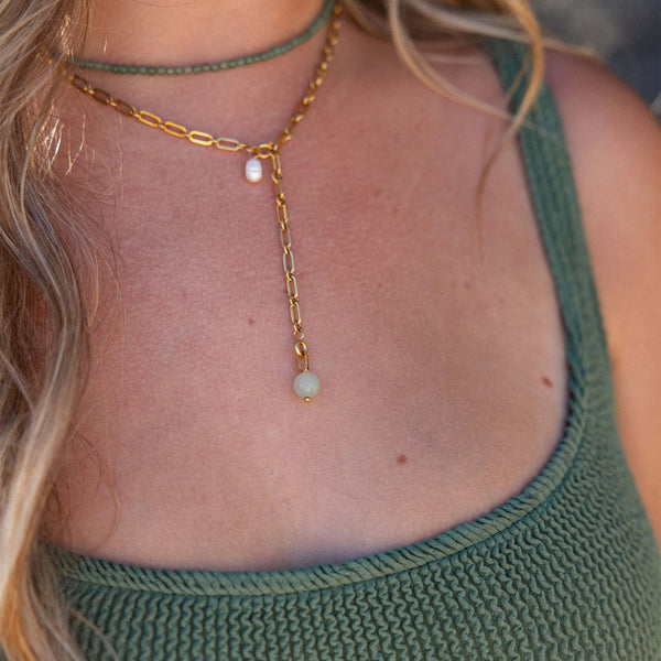 Purelei Aventurine Kette Halsketten