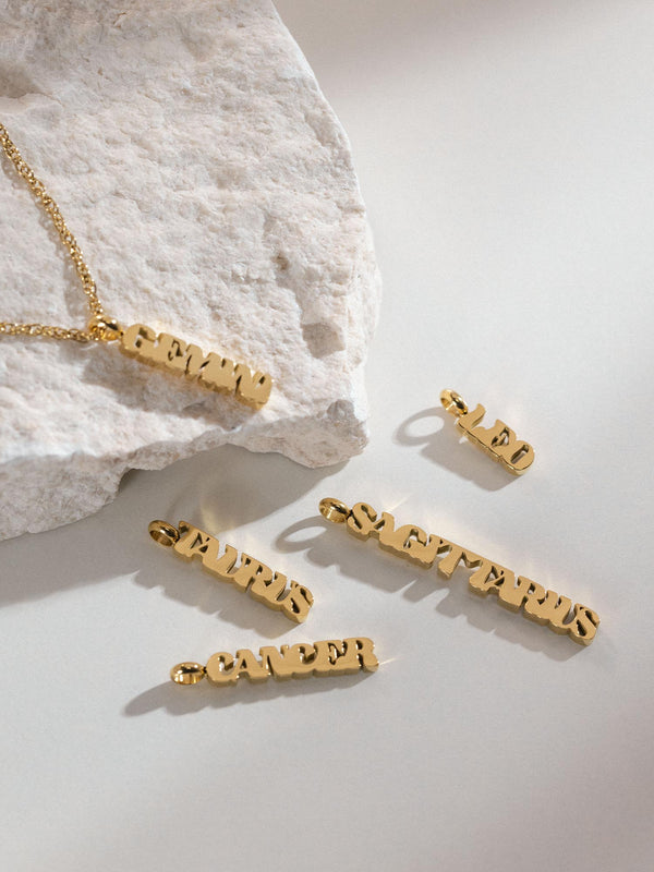 Purelei Cancer Letter Charm Charms U0026 Anhänger