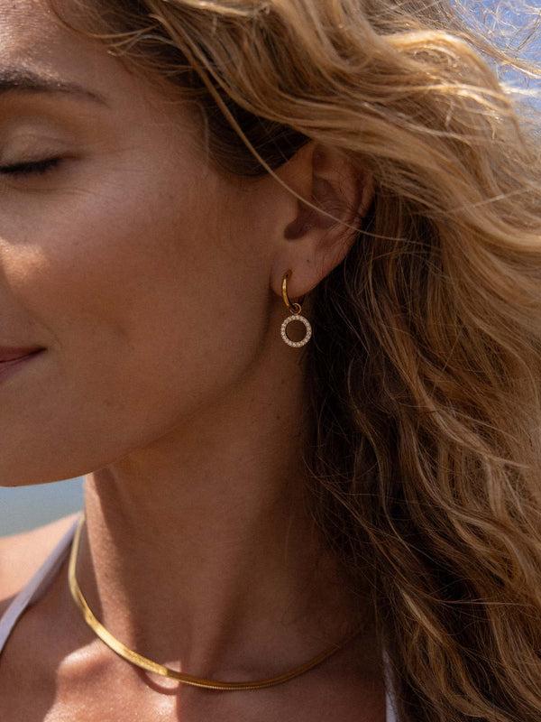 Purelei Closed Glow Creole Ohrringe