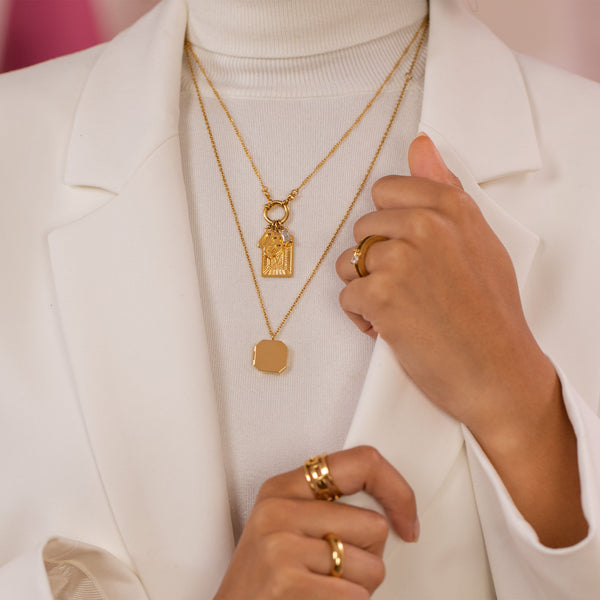 Purelei Elegance Medaillon Kette Halsketten