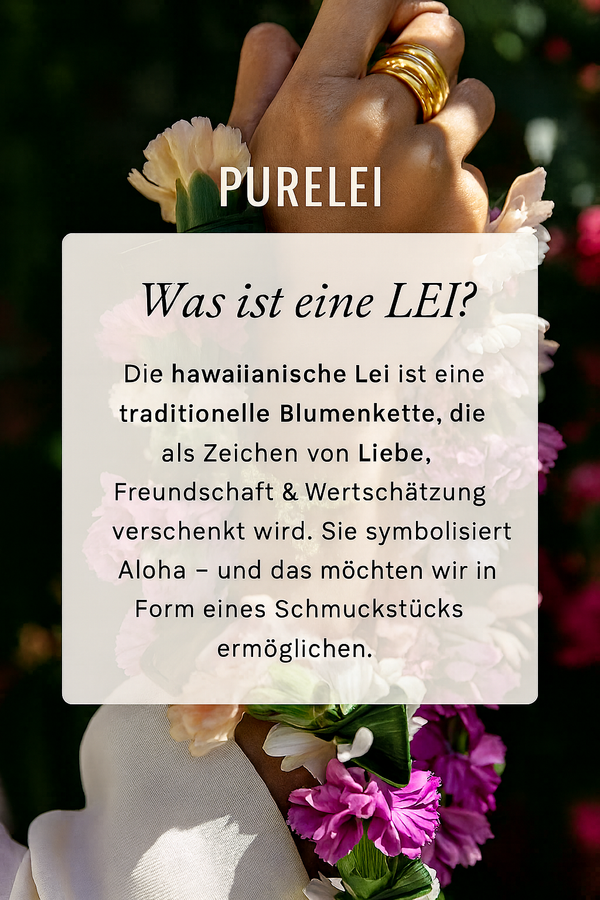 Purelei Gestalte Deine Persönliche Lei Schmucksets