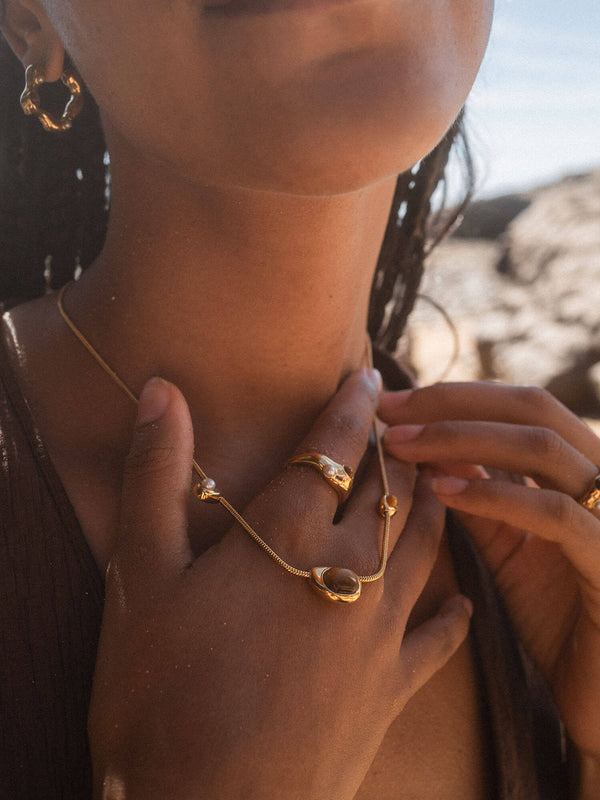 Purelei Golden Gaze Kette Halsketten