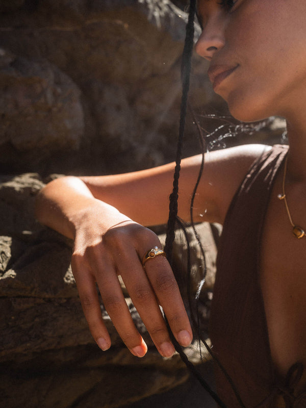 Purelei Golden Gaze Ring Ringe