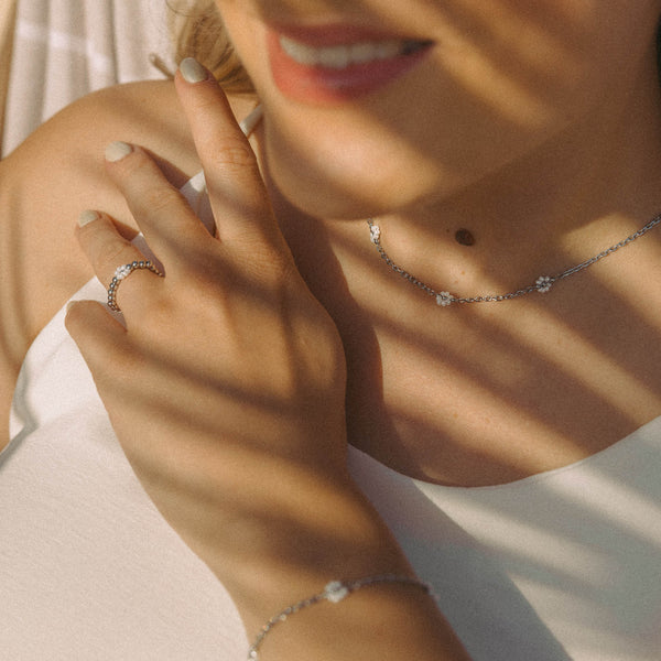 Purelei Linen Blossom Anxiety Ring Ringe