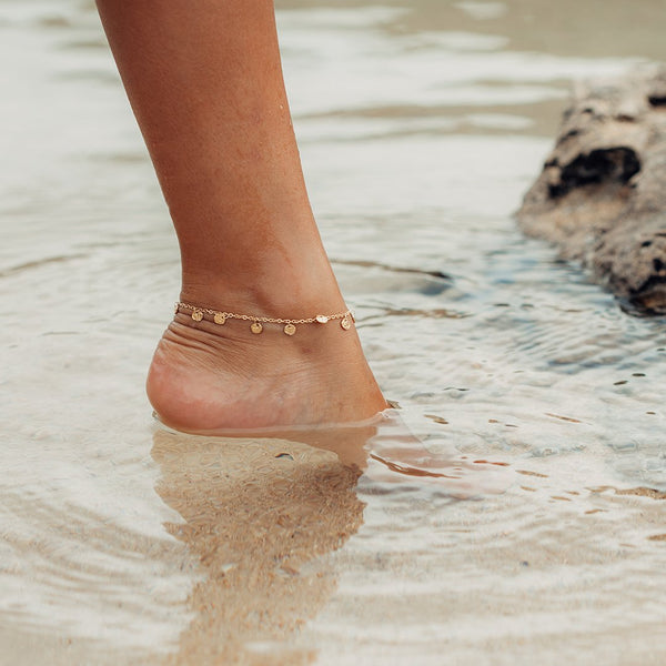 Purelei Malihini Coin Fusskettchen Fußkettchen