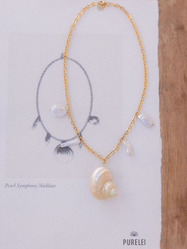 Purelei Opulent Shell Kette Halsketten