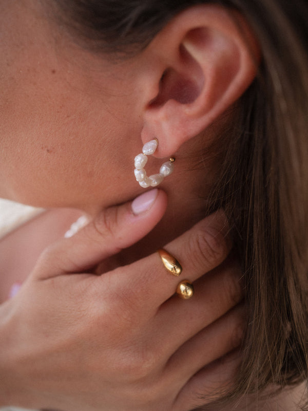 Purelei Organic Pearl Perlenohrringe Ohrringe