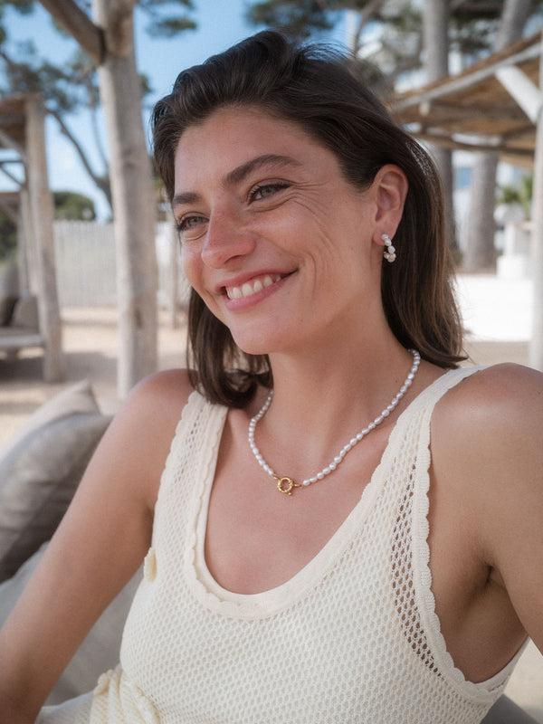 Purelei Organic Pearl Perlenohrringe Ohrringe