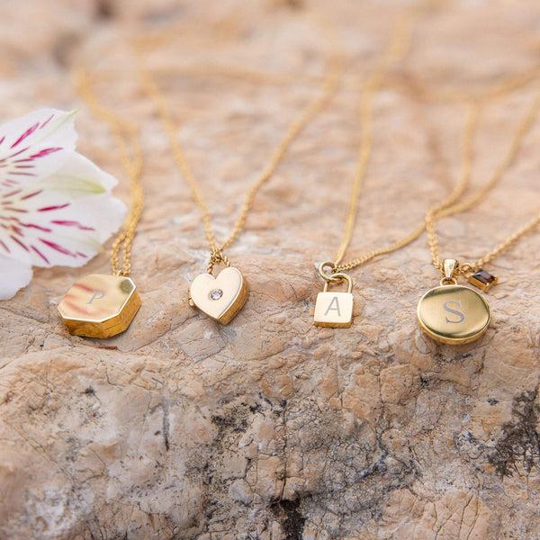 Purelei Padlock Charm Kette Halsketten