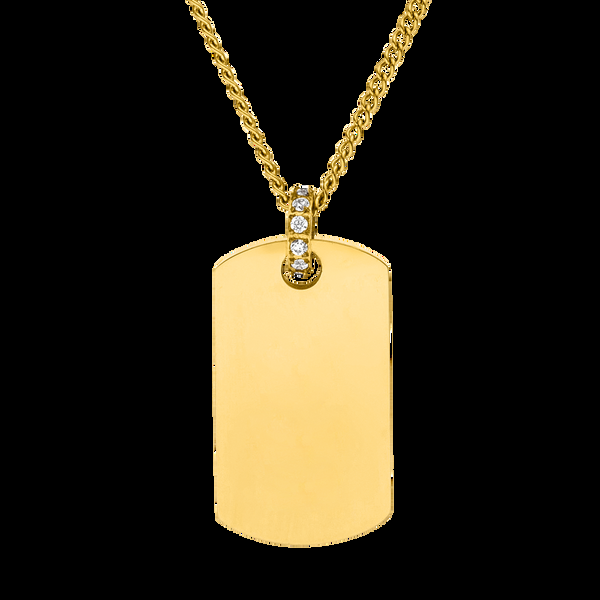 Purelei Plate Charm Kette Halsketten