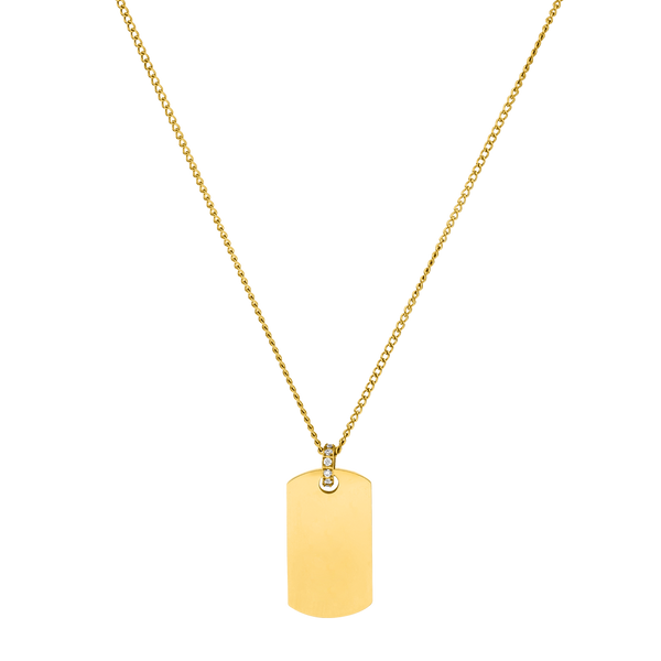 Purelei Plate Charm Kette Halsketten