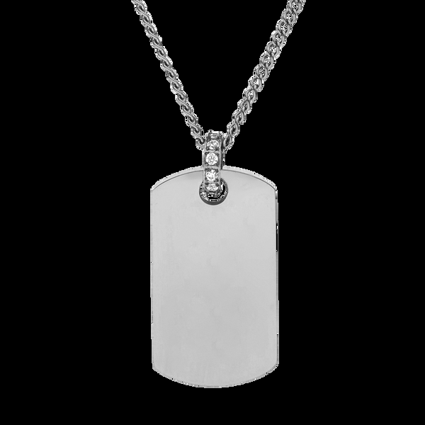 purelei Plate Charm Kette Halsketten