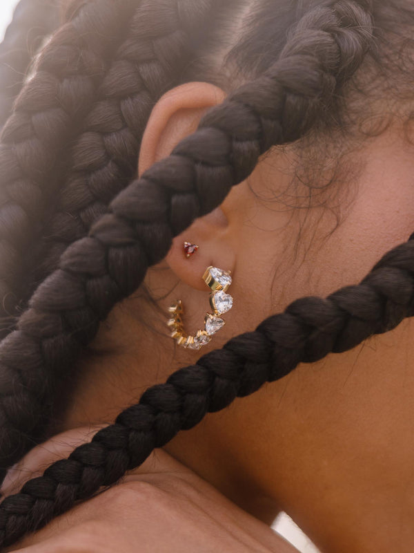 Purelei Red Heart Ohrringe Ohrringe