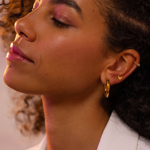 Purelei Schmetterling Piercing Ohrringe