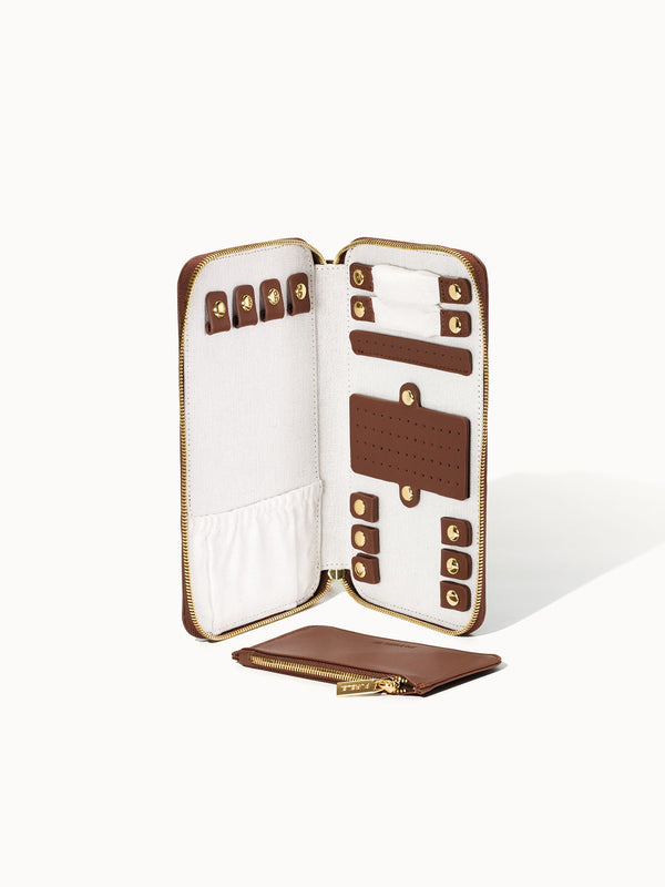 purelei Schmuck Reiseetui braun Schmuckschatullen