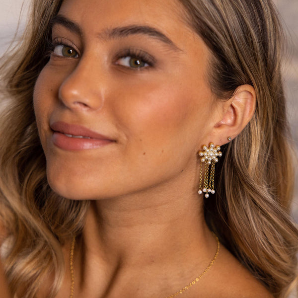 Purelei Snowflake Perlenohrringe Ohrringe