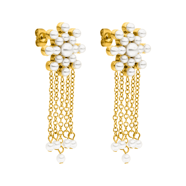 purelei Snowflake Perlenohrringe Ohrringe