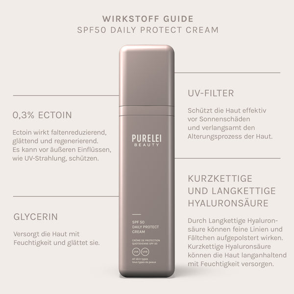Purelei SPF50 Daily Protect Cream Beauty