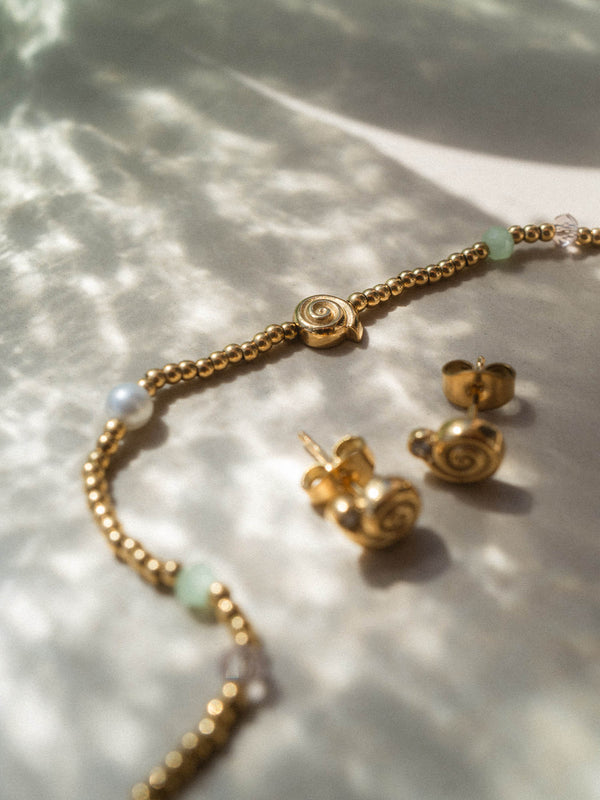 Purelei Sundial Shell Fußkettchen Fußkettchen