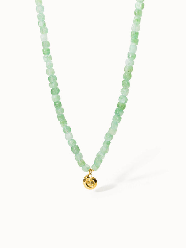 purelei Sundial Shell Jade Kette Halsketten