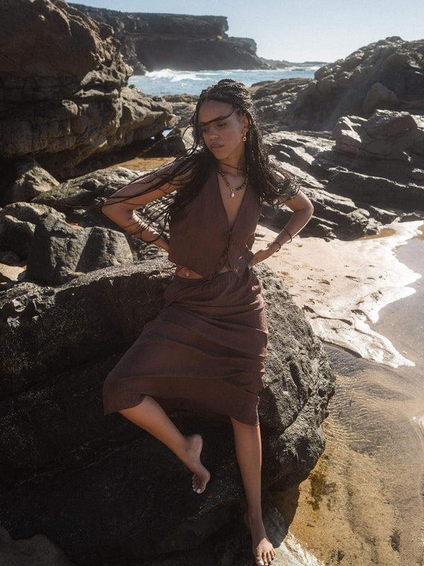 Purelei Tiger's Eye Ohrringe Ohrringe