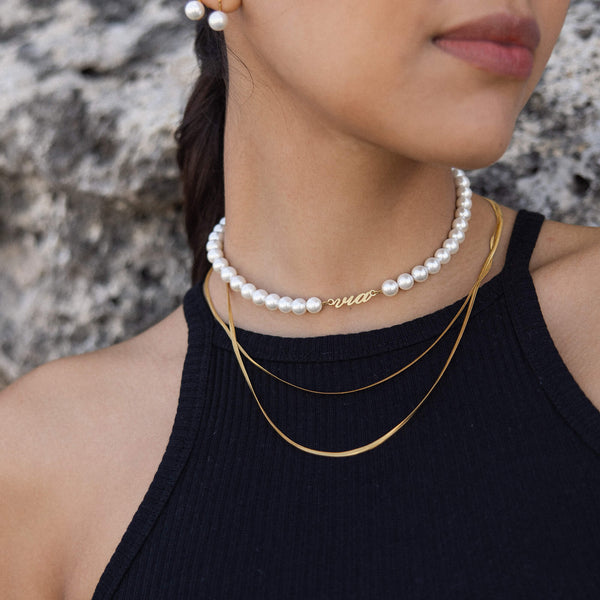 Purelei Via Pearl Perlenkette Halsketten