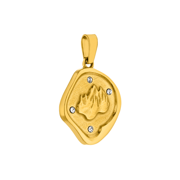 purelei Volcano Coin Charm Charms u0026 Anhänger