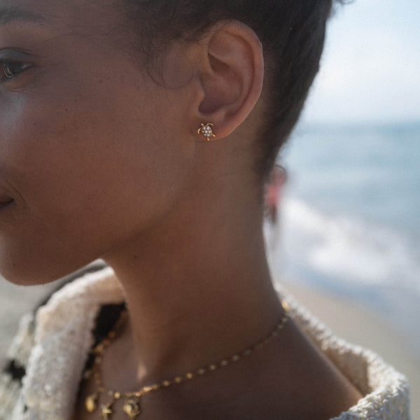 Purelei White Turtle Ohrringe Ohrringe