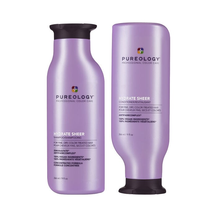 pureology Hydrate Sheer Shampoo and Conditioner Duo