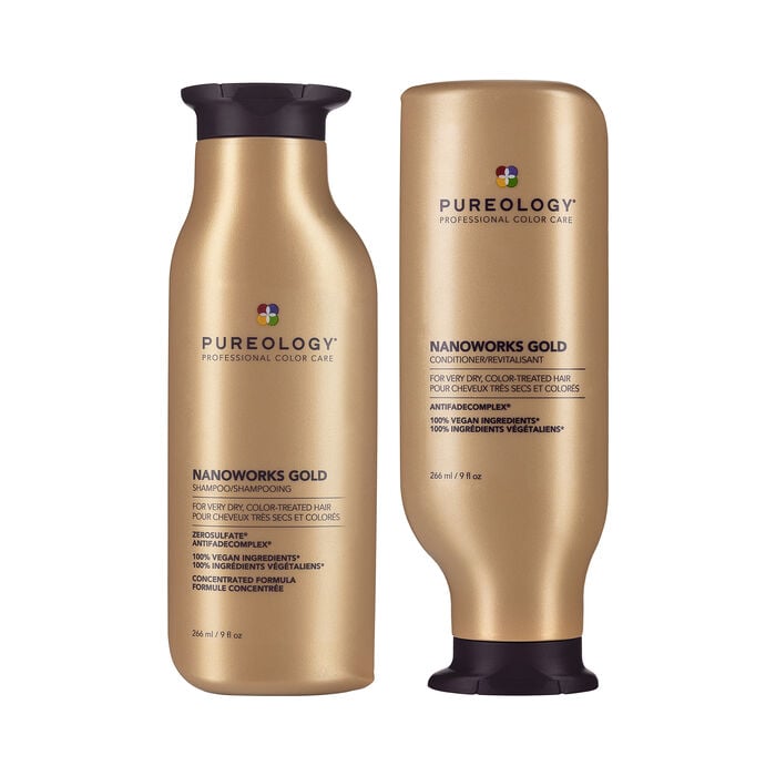 pureology Nanoworks Gold Shampoo and Conditioner Duo