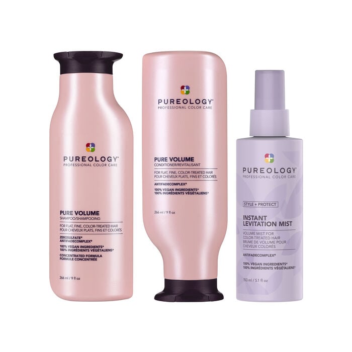 pureology Pure Volume Lightweight Volumizing Hair Care Set