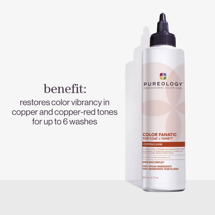 Pureology Color Fanatic Top Coat + Tone Copper