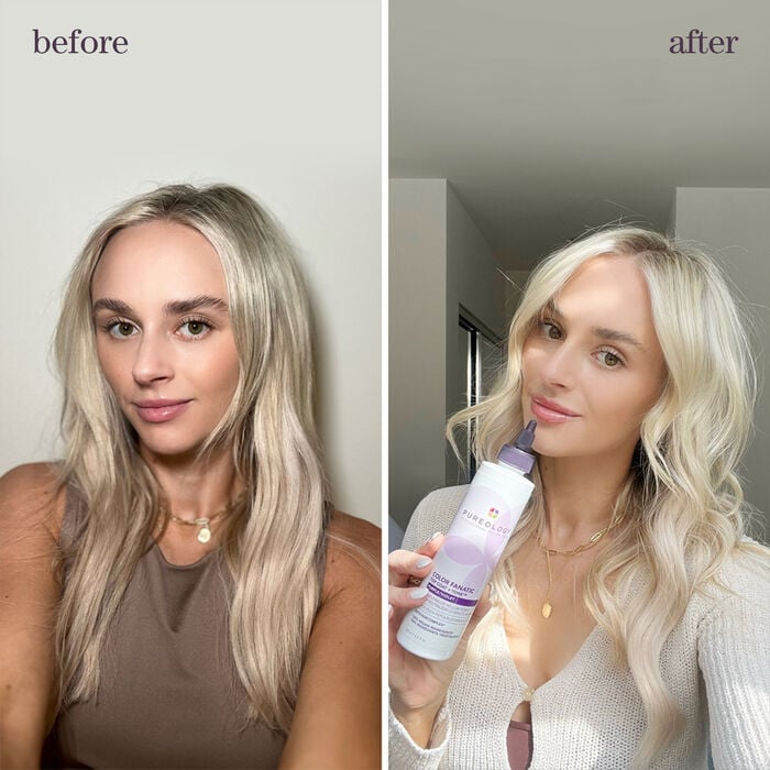 Pureology Color Fanatic Top Coat + Tone Purple