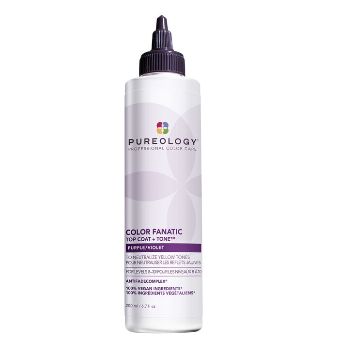 pureology Color Fanatic Top Coat + Tone Purple