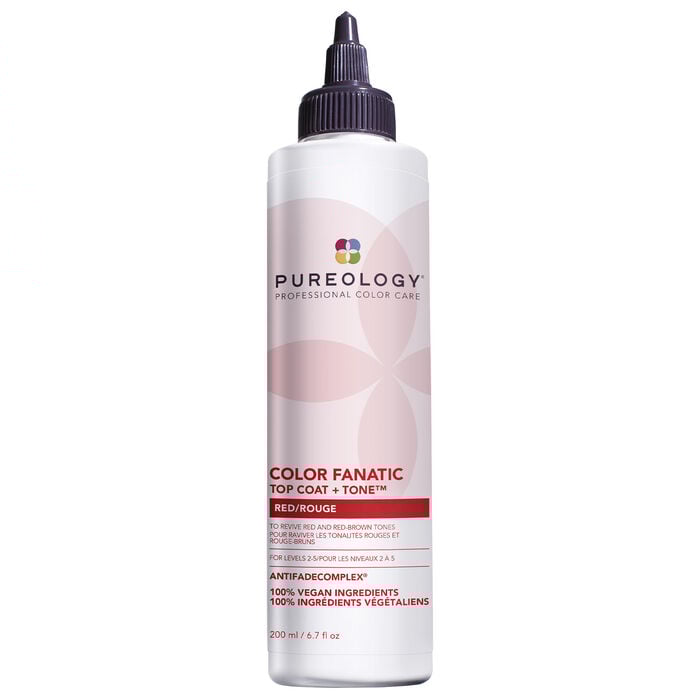 pureology Color Fanatic Top Coat + Tone Red