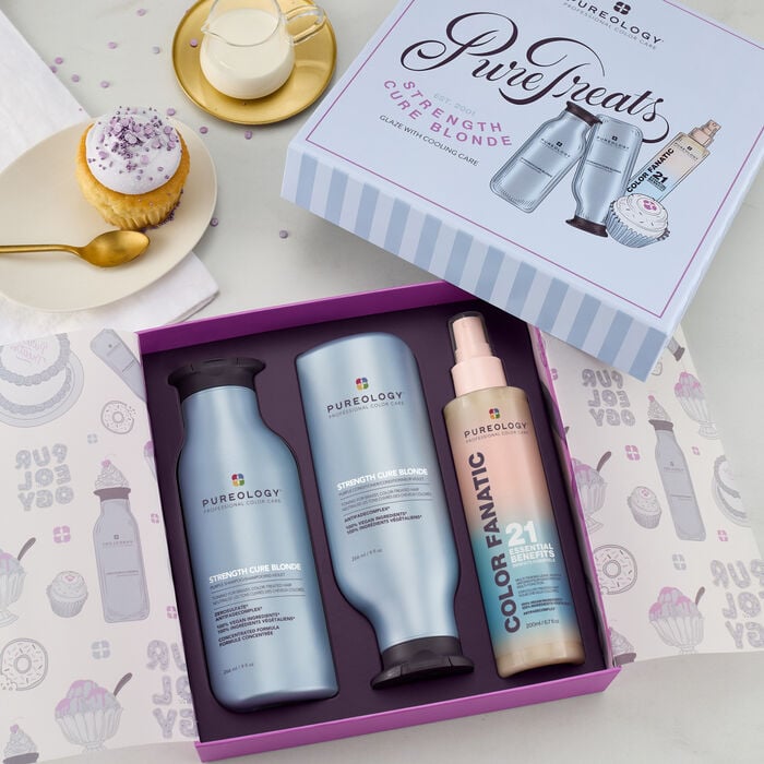 Pureology Strength Cure Blonde Holiday Gift Set