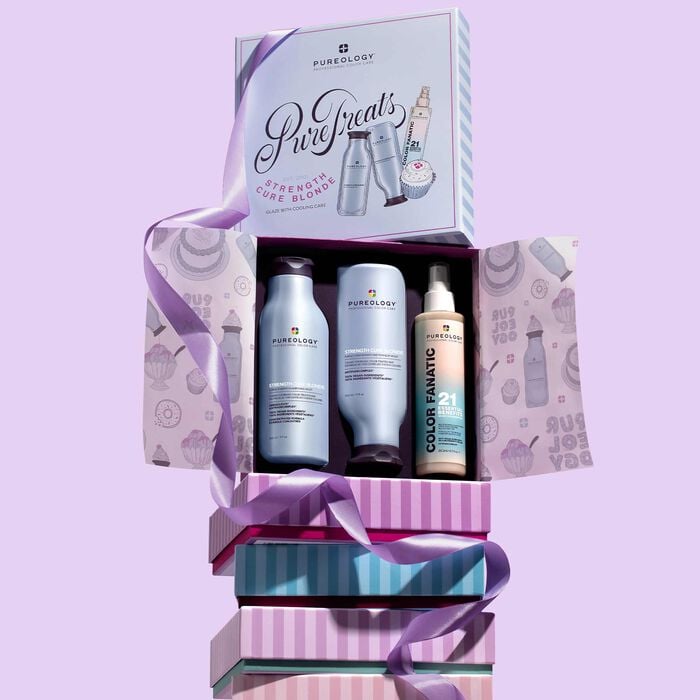 Pureology Strength Cure Blonde Holiday Gift Set